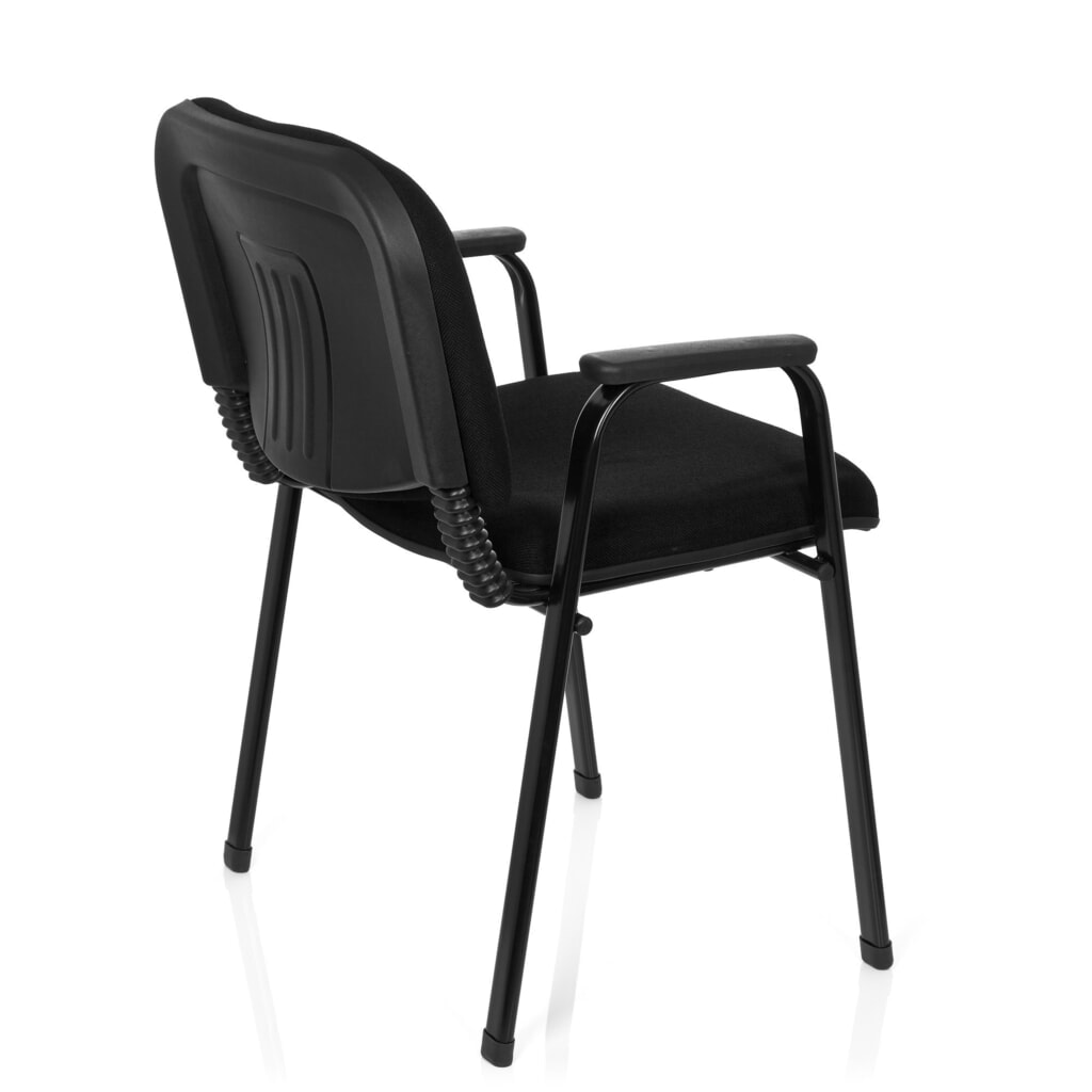 Bezoekersstoel hjh OFFICE XT 650, zwart / zwart Productafbeelding nr. 4: Bezoekersstoel hjh OFFICE XT 650, zwart / zwart