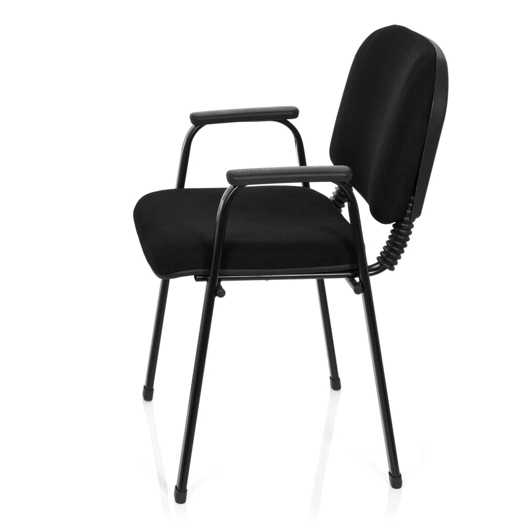 Bezoekersstoel hjh OFFICE XT 650, zwart / zwart Productafbeelding nr. 9: Bezoekersstoel hjh OFFICE XT 650, zwart / zwart