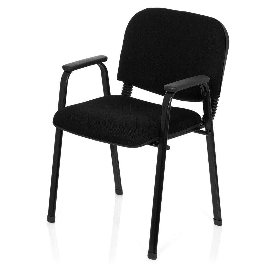 Bezoekersstoel hjh OFFICE XT 650, zwart / zwart Productafbeelding nr. 10: Bezoekersstoel hjh OFFICE XT 650, zwart / zwart