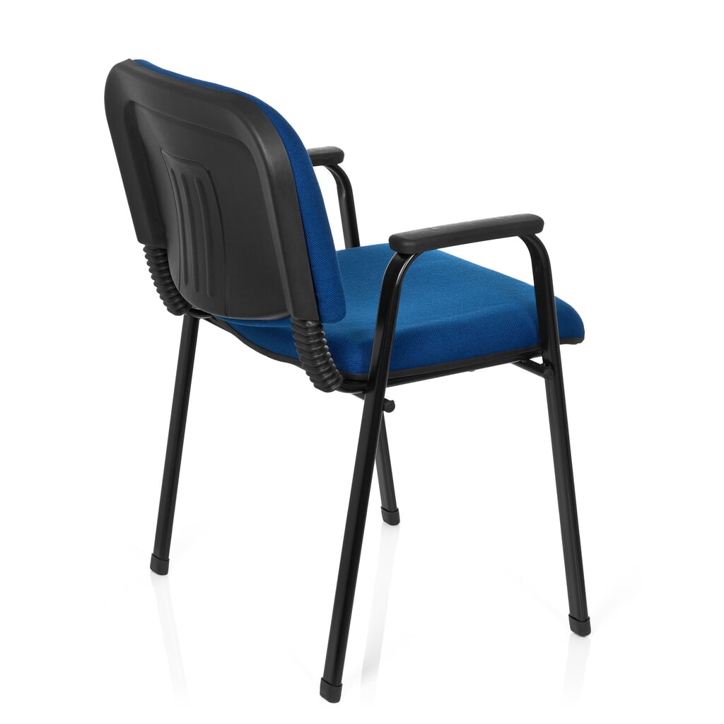 Bezoekersstoel hjh OFFICE XT 650, zwart / blauw Productafbeelding nr. 5: Bezoekersstoel hjh OFFICE XT 650, zwart / blauw