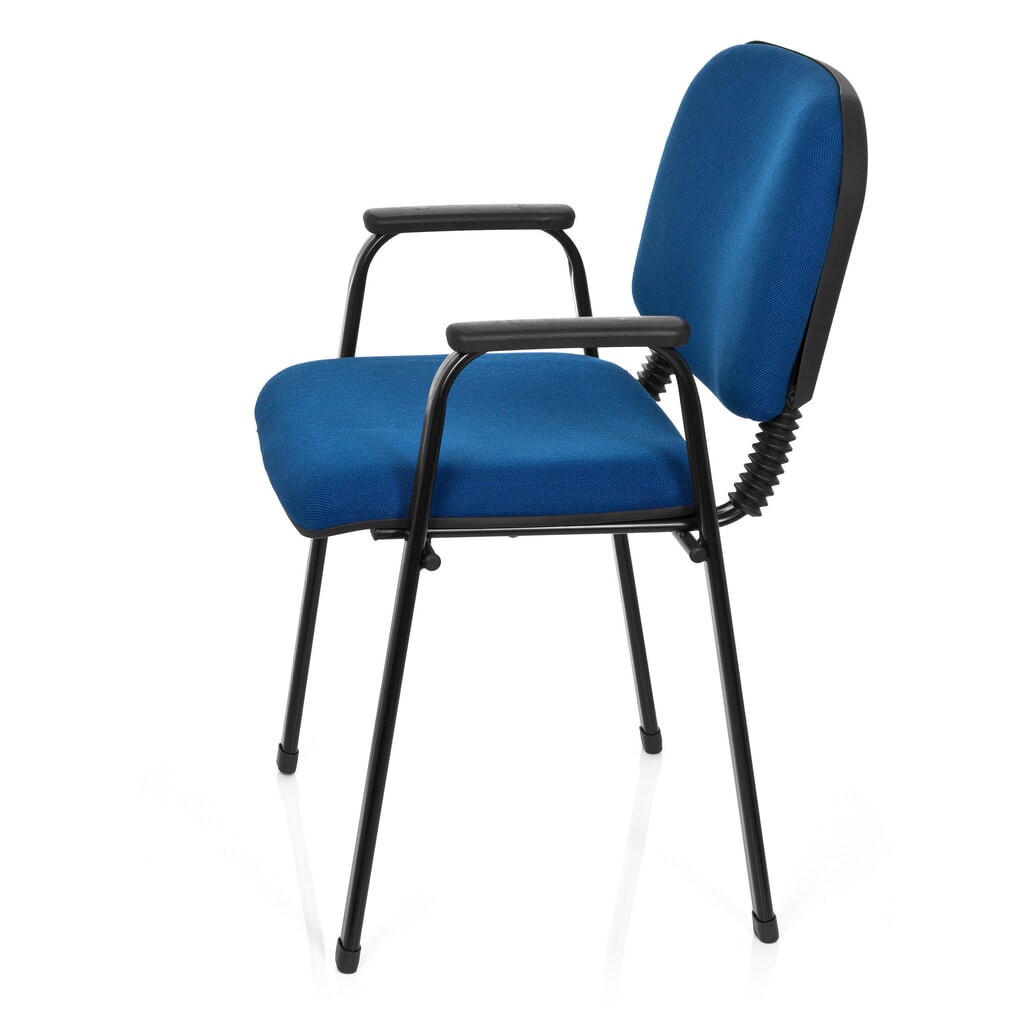Bezoekersstoel hjh OFFICE XT 650, zwart / blauw Productafbeelding nr. 9: Bezoekersstoel hjh OFFICE XT 650, zwart / blauw