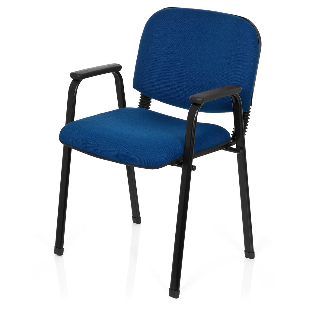 Bezoekersstoel hjh OFFICE XT 650, zwart / blauw Productafbeelding nr. 10: Bezoekersstoel hjh OFFICE XT 650, zwart / blauw