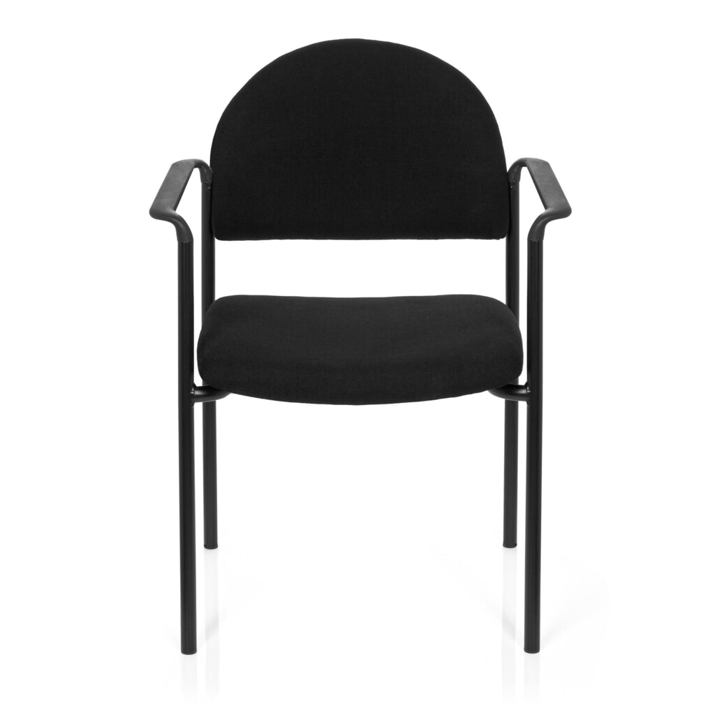 Bezoekersstoel hjh OFFICE XT 700, zwart / zwart Product afbeelding: Bezoekersstoel hjh OFFICE XT 700, zwart / zwart