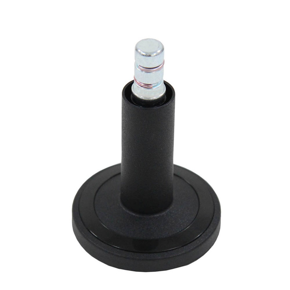 Productafbeelding nr. 2: Vloerglijders 5x hjh OFFICE STATO-M pen 11 mm / 60 mm voetjes met vilt, (set van 5), zwart