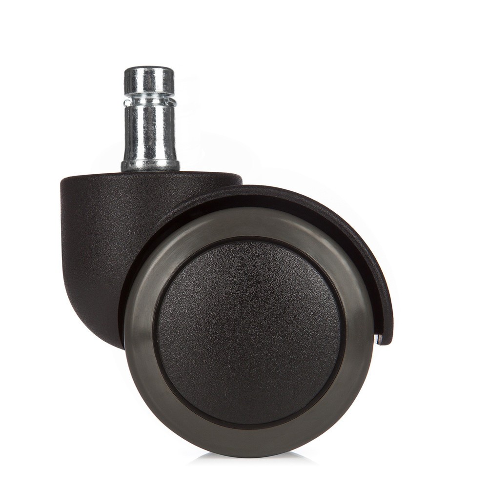 Productafbeelding nr. 2: Wielen voor harde vloeren 5x hjh OFFICE ROLO 11 mm / 50 mm bureaustoelwielen voor harde vloeren, (set van 5)