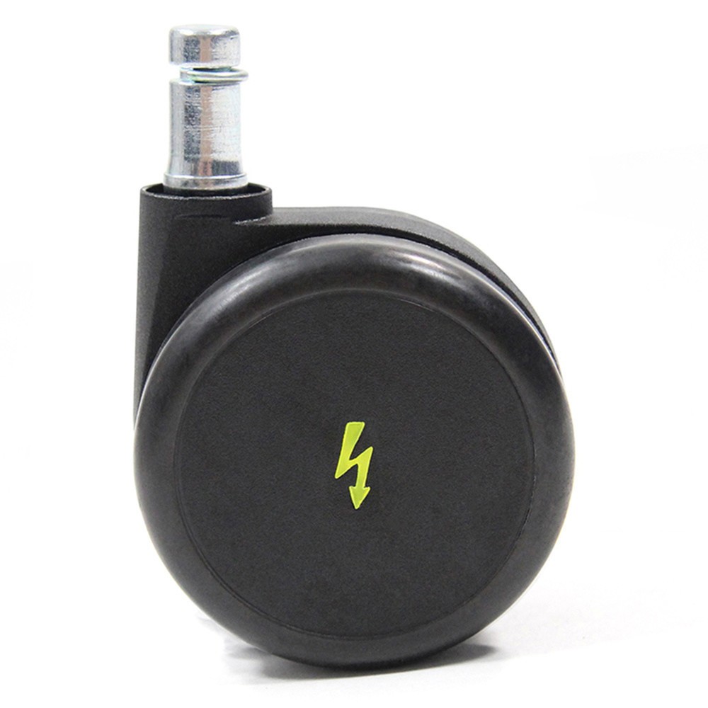 Productafbeelding nr. 2: Wielen voor harde vloeren 5x hjh OFFICE ROLO ESD 11 mm / 65 mm (set van 5), elektrisch geleidend