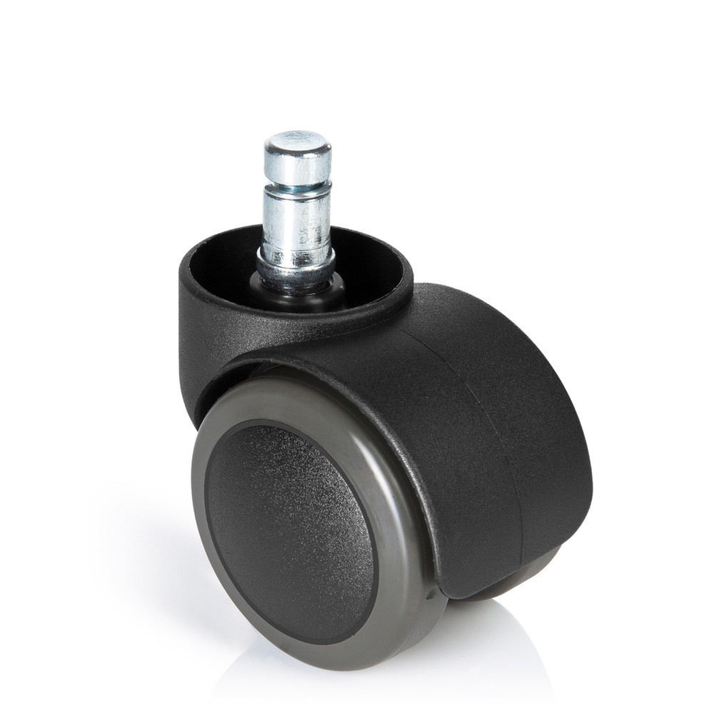 Product afbeelding: Wielen voor harde vloeren ongeremd 5x hjh OFFICE ROLO FREE 11 mm / 50 mm bureaustoelwielen, (set van 5)