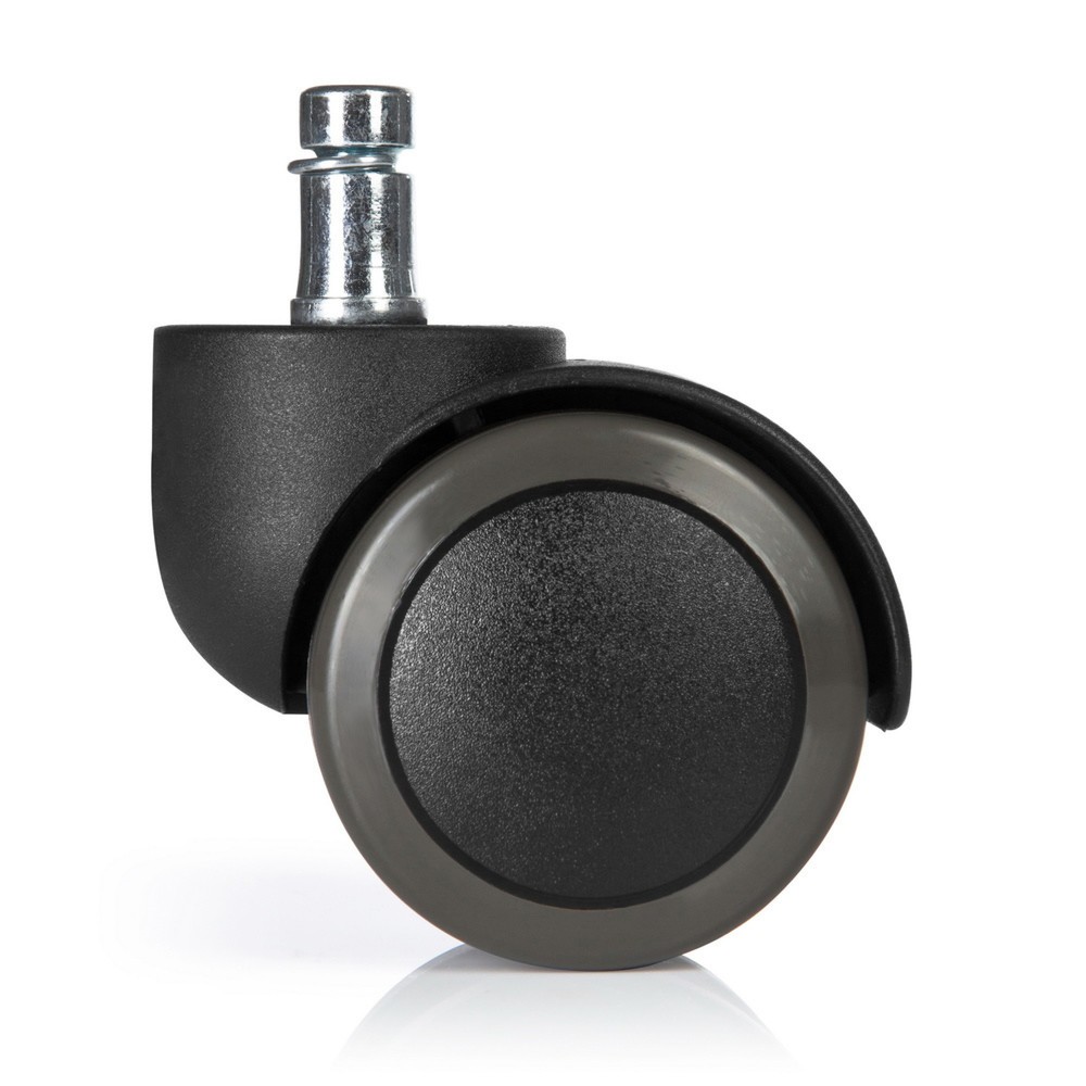 Productafbeelding nr. 3: Wielen voor harde vloeren ongeremd 5x hjh OFFICE ROLO FREE 11 mm / 50 mm bureaustoelwielen, (set van 5)