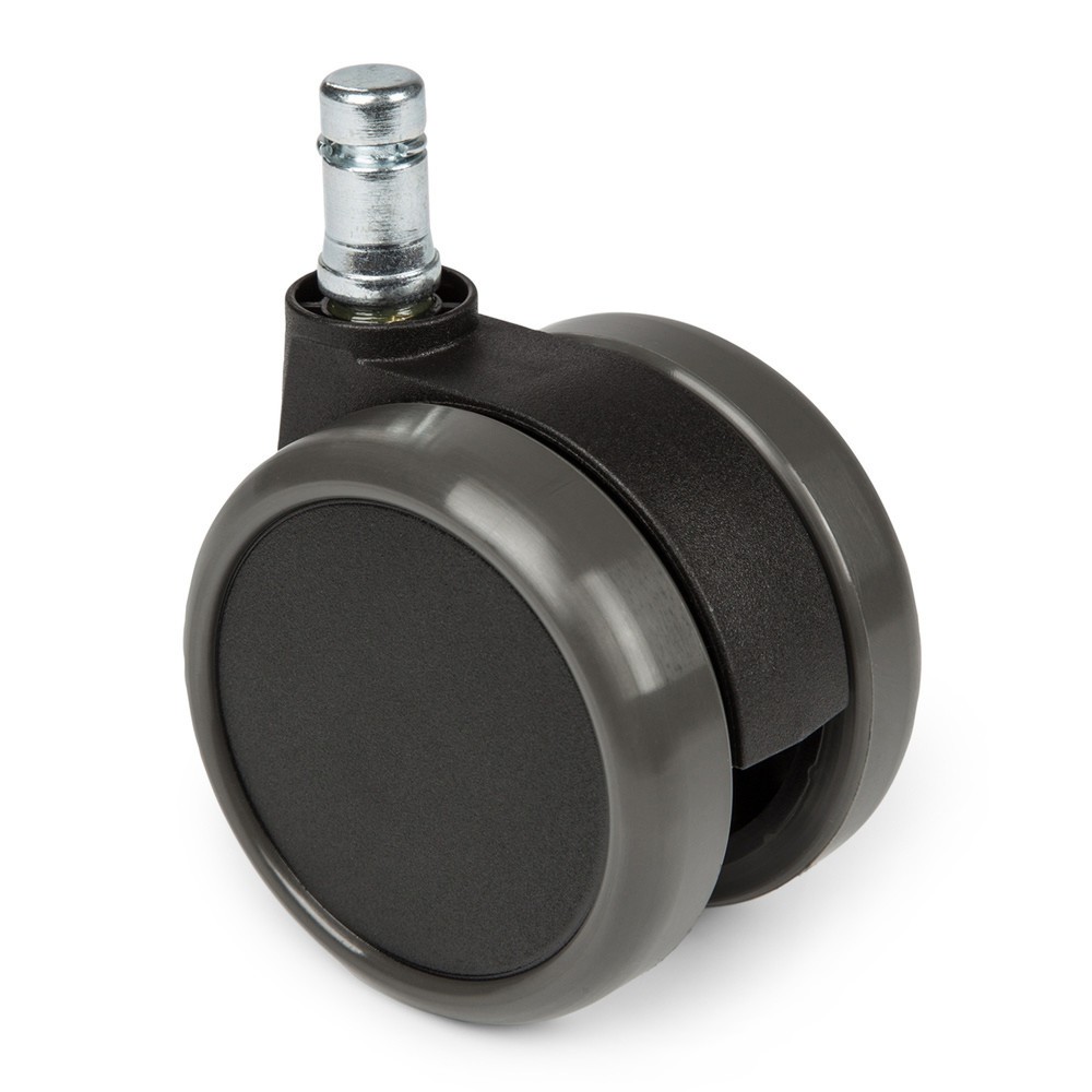 Product afbeelding: Wielen voor harde vloeren 5x hjh OFFICE ROLO 11 mm / 65 mm bureaustoelwielen voor harde vloeren, (set van 5)