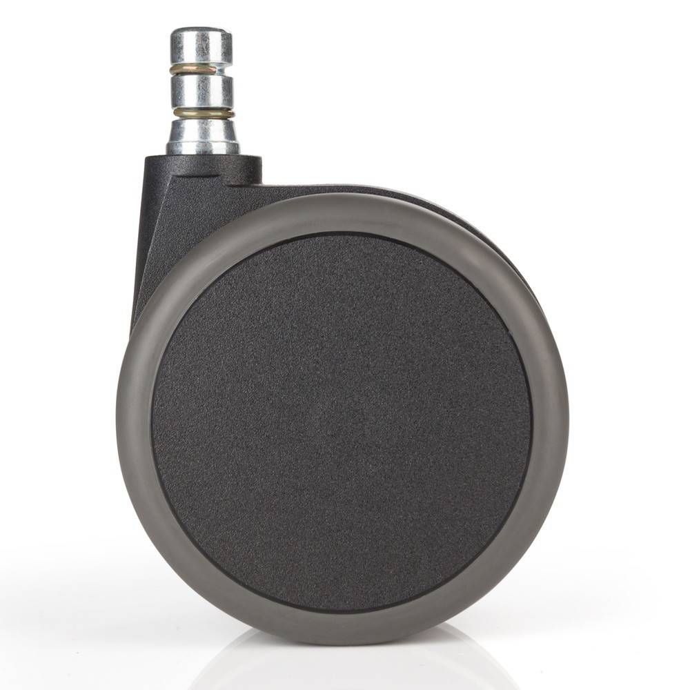Productafbeelding nr. 3: Wielen voor harde vloeren 5x hjh OFFICE ROLO No-Noise 11 mm / 75 mm bureaustoelwielen voor harde vloeren, (set van 5)