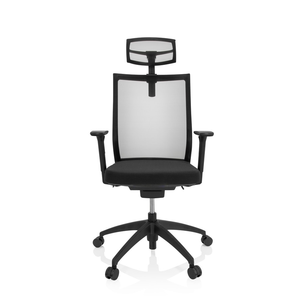 Bureaustoel / draaistoel hjh OFFICE ASPEN PRO netstof, zwart Product afbeelding: Bureaustoel / draaistoel hjh OFFICE ASPEN PRO netstof, zwart