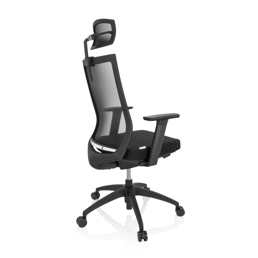 Productafbeelding nr. 9: Bureaustoel / draaistoel hjh OFFICE ASPEN PRO netstof, zwart