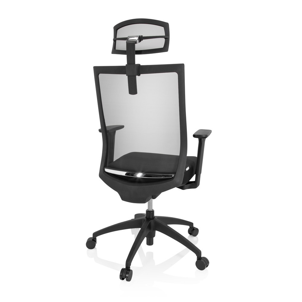 Productafbeelding nr. 10: Bureaustoel / draaistoel hjh OFFICE ASPEN PRO netstof, zwart