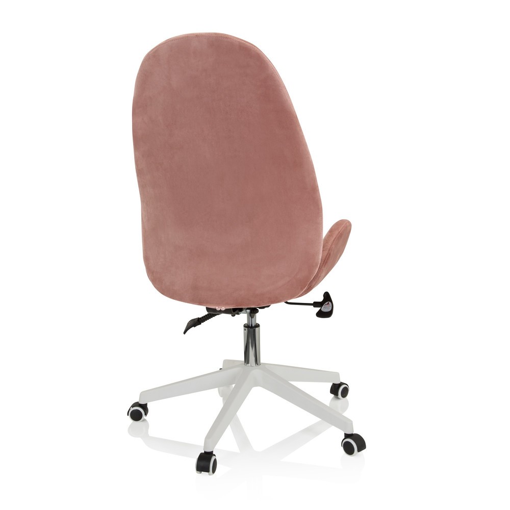 Productafbeelding nr. 9: Bureaustoel / draaistoel hjh OFFICE AVEA fluweel, roze
