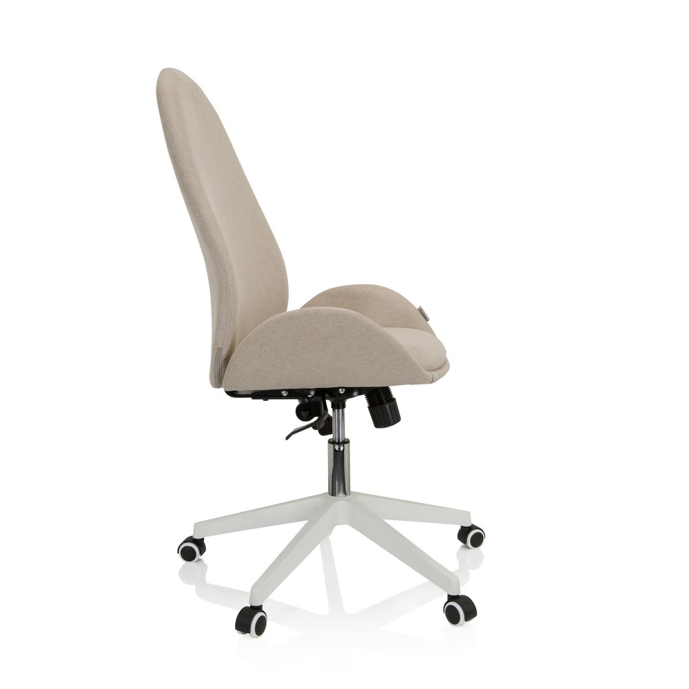 Productafbeelding nr. 7: Bureaustoel / draaistoel hjh OFFICE AVEA I stof, beige