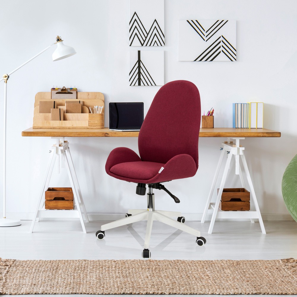Productafbeelding nr. 5: Bureaustoel / draaistoel hjh OFFICE AVEA I stof, bordeaux