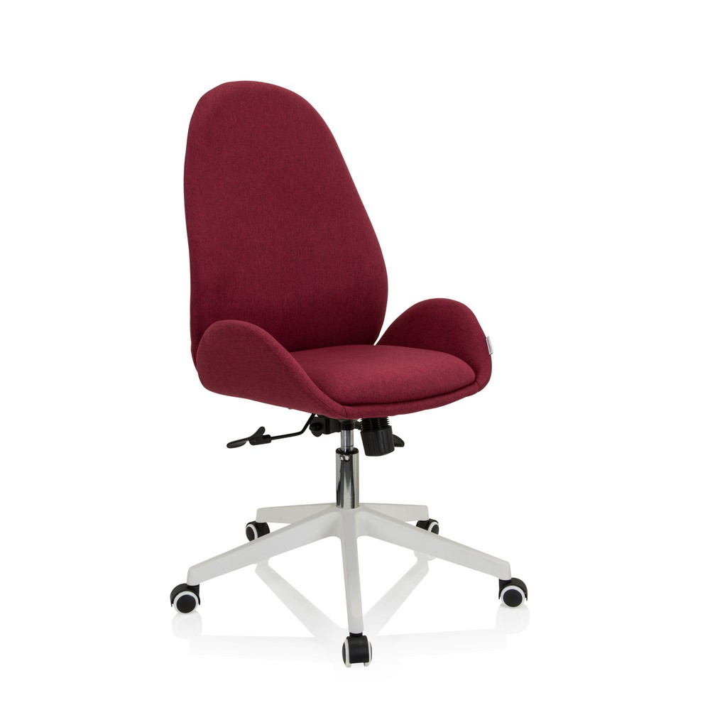 Productafbeelding nr. 6: Bureaustoel / draaistoel hjh OFFICE AVEA I stof, bordeaux