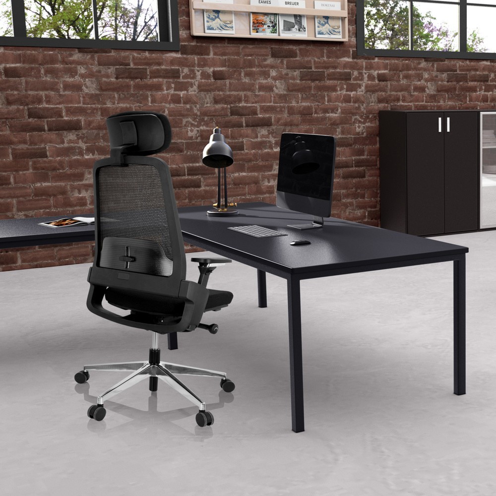 Productafbeelding nr. 4: Bureaustoel / draaistoel hjh OFFICE BRACIO stof, zwart