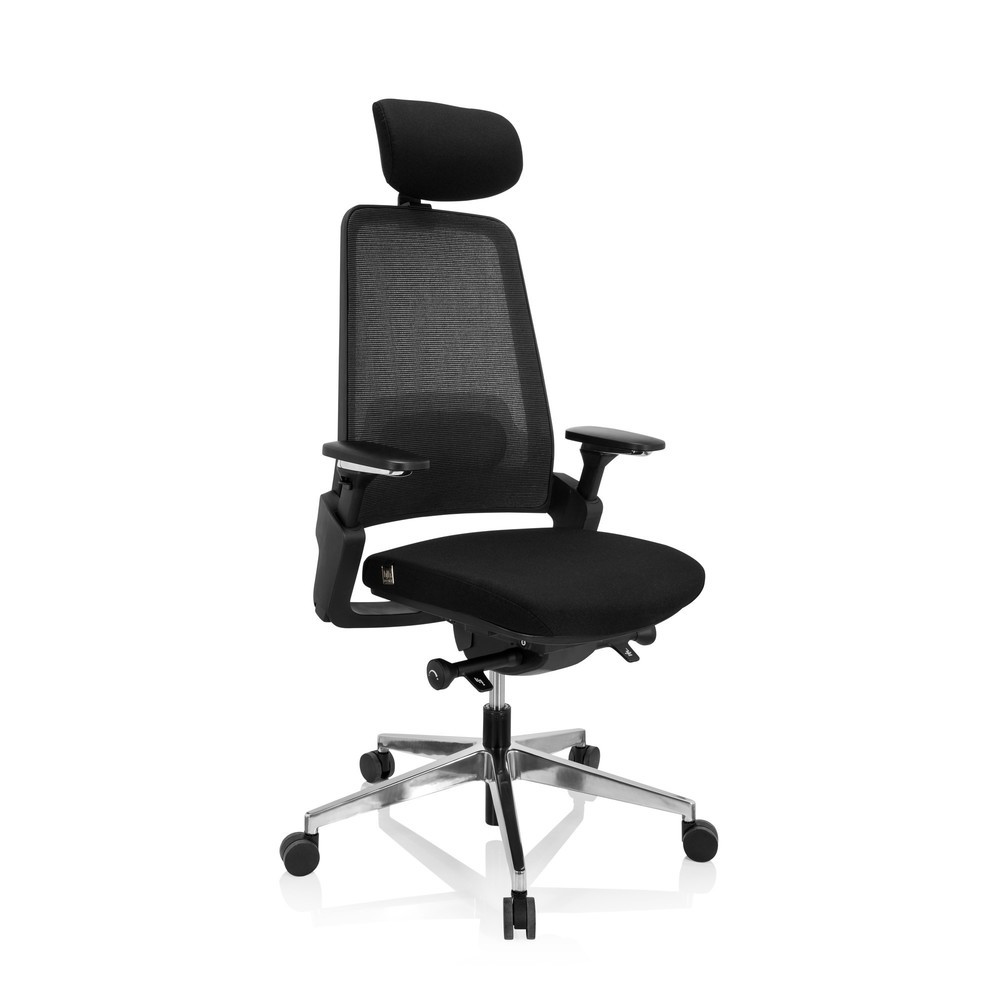 Productafbeelding nr. 6: Bureaustoel / draaistoel hjh OFFICE BRACIO stof, zwart