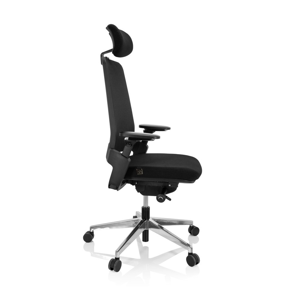 Productafbeelding nr. 7: Bureaustoel / draaistoel hjh OFFICE BRACIO stof, zwart