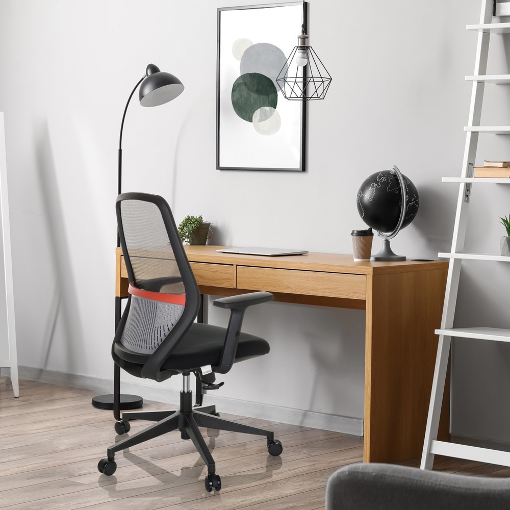 Productafbeelding nr. 5: Bureaustoel / draaistoel hjh OFFICE CARLOW I netstof / stof, zwart