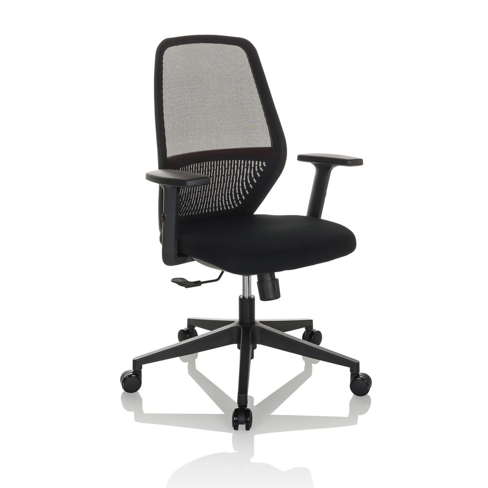 Productafbeelding nr. 7: Bureaustoel / draaistoel hjh OFFICE CARLOW I netstof / stof, zwart