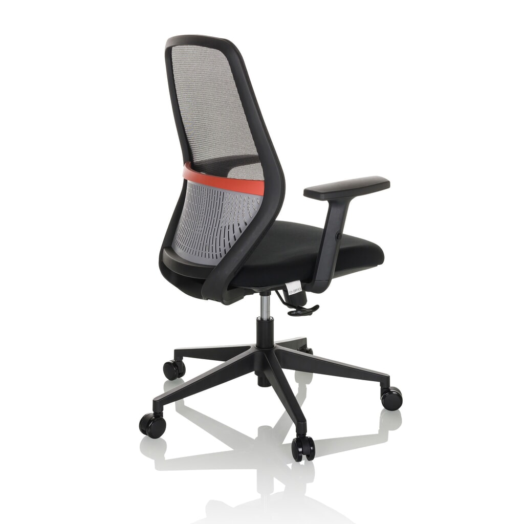 Bureaustoel / draaistoel hjh OFFICE CARLOW I netstof / stof, zwart Productafbeelding nr. 9: Bureaustoel / draaistoel hjh OFFICE CARLOW I netstof / stof, zwart