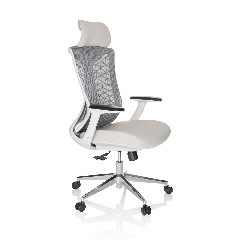 Productafbeelding nr. 8: Bureaustoel / draaistoel hjh OFFICE FALEO W netstof / stof, grijs