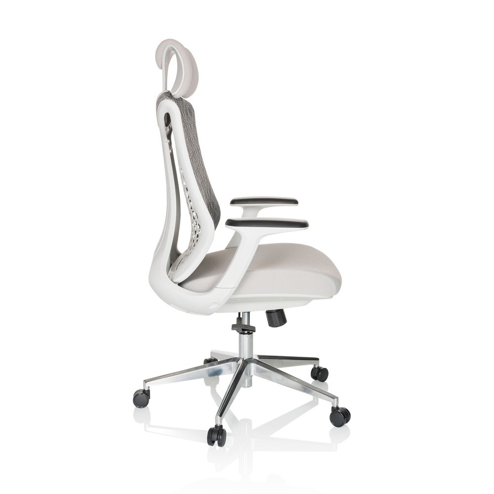 Productafbeelding nr. 9: Bureaustoel / draaistoel hjh OFFICE FALEO W netstof / stof, grijs
