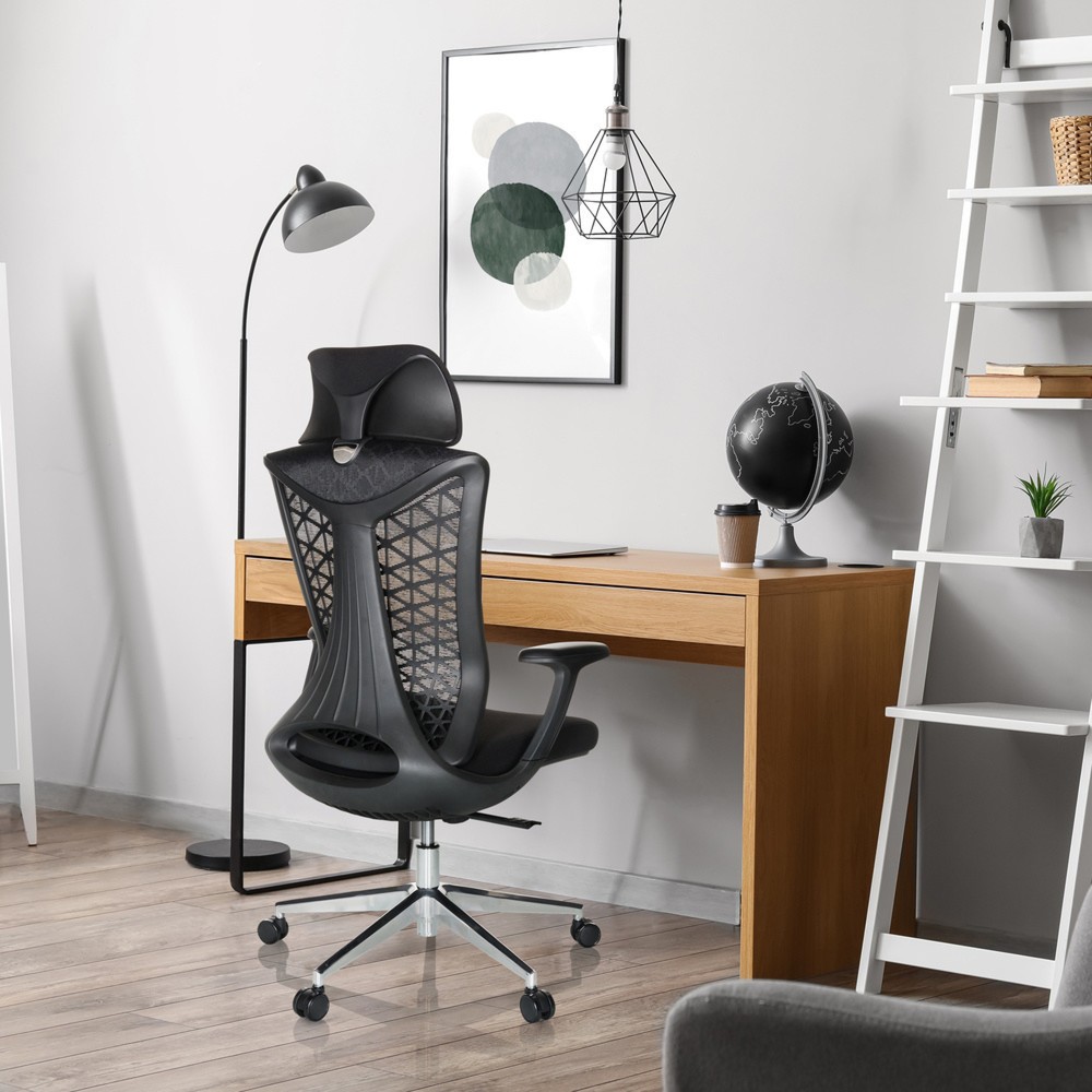 Productafbeelding nr. 5: Bureaustoel / draaistoel hjh OFFICE FALEO B netstof / stof, zwart