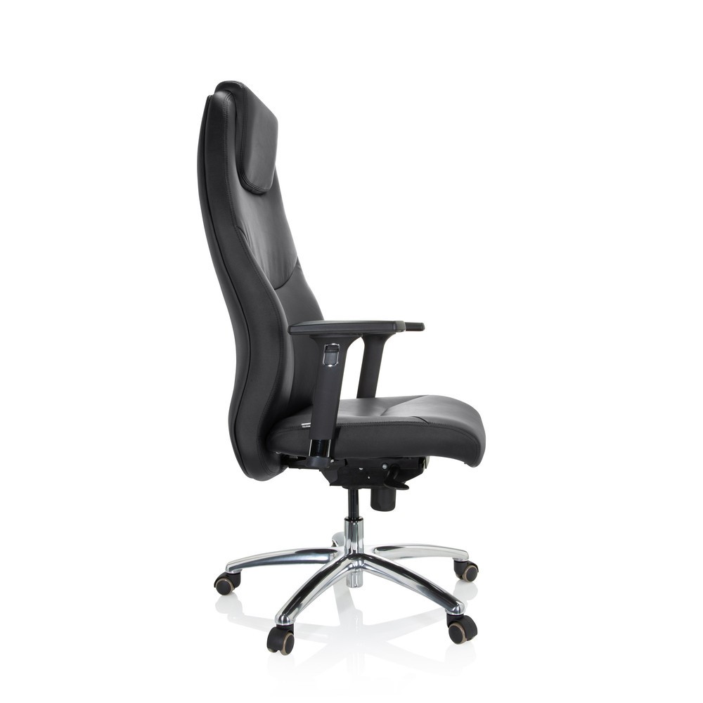 Productafbeelding nr. 8: Bureaustoel / directiestoel hjh OFFICE FERRARA leer, zwart