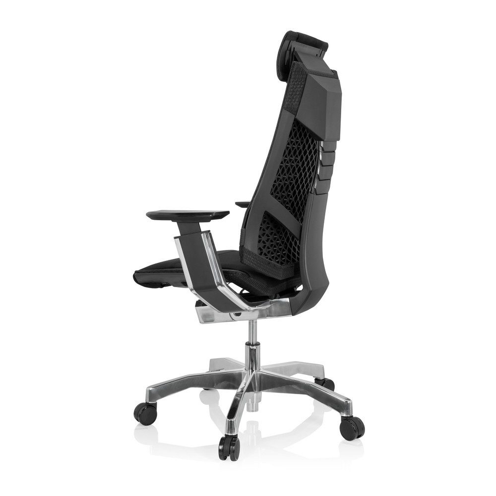 Productafbeelding nr. 7: Bureaustoel / draaistoel hjh OFFICE GENIDIA PRO stof, zwart