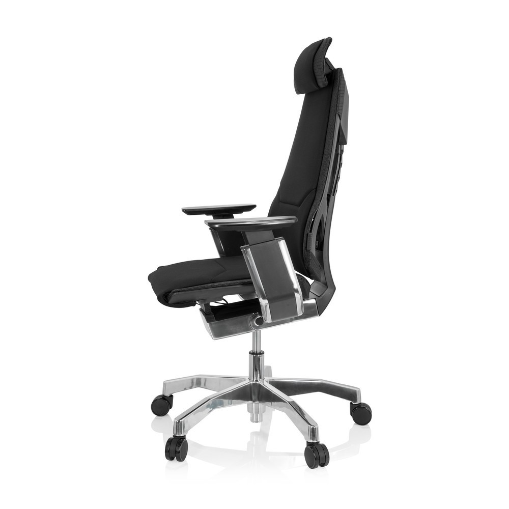 Productafbeelding nr. 8: Bureaustoel / draaistoel hjh OFFICE GENIDIA PRO stof, zwart