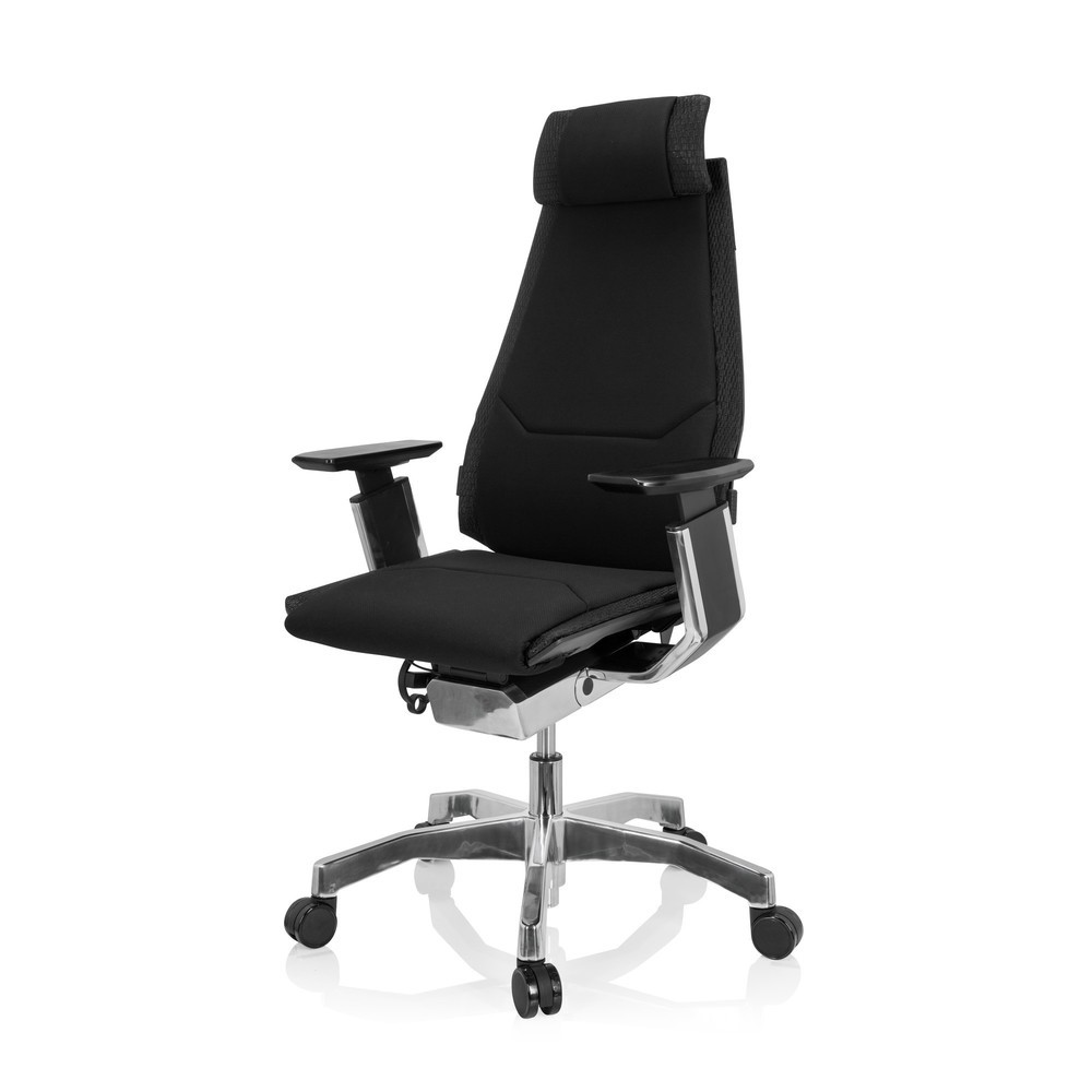Productafbeelding nr. 9: Bureaustoel / draaistoel hjh OFFICE GENIDIA PRO stof, zwart