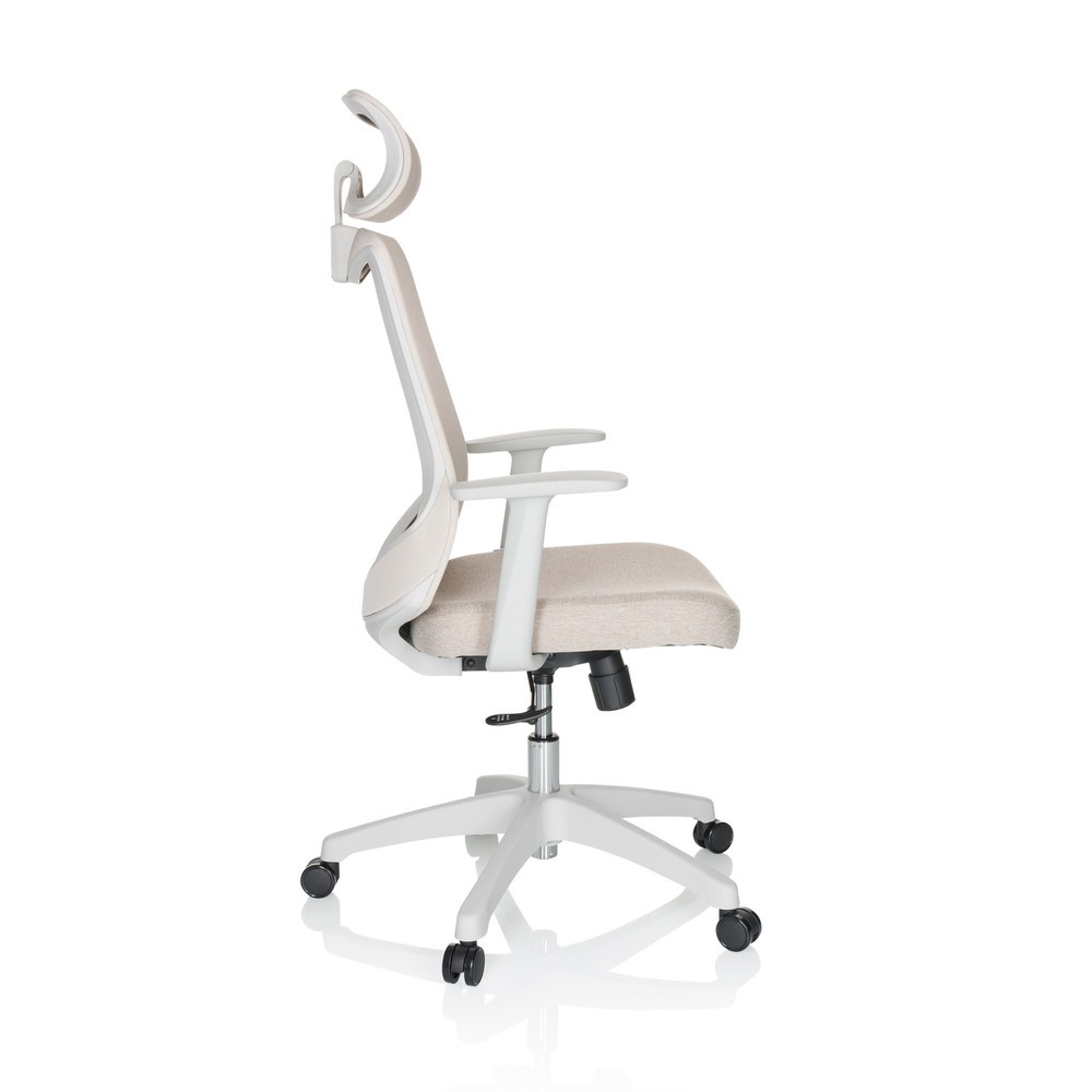 Productafbeelding nr. 9: Bureaustoel / draaistoel hjh OFFICE MIKEO W netstof / stof, beige