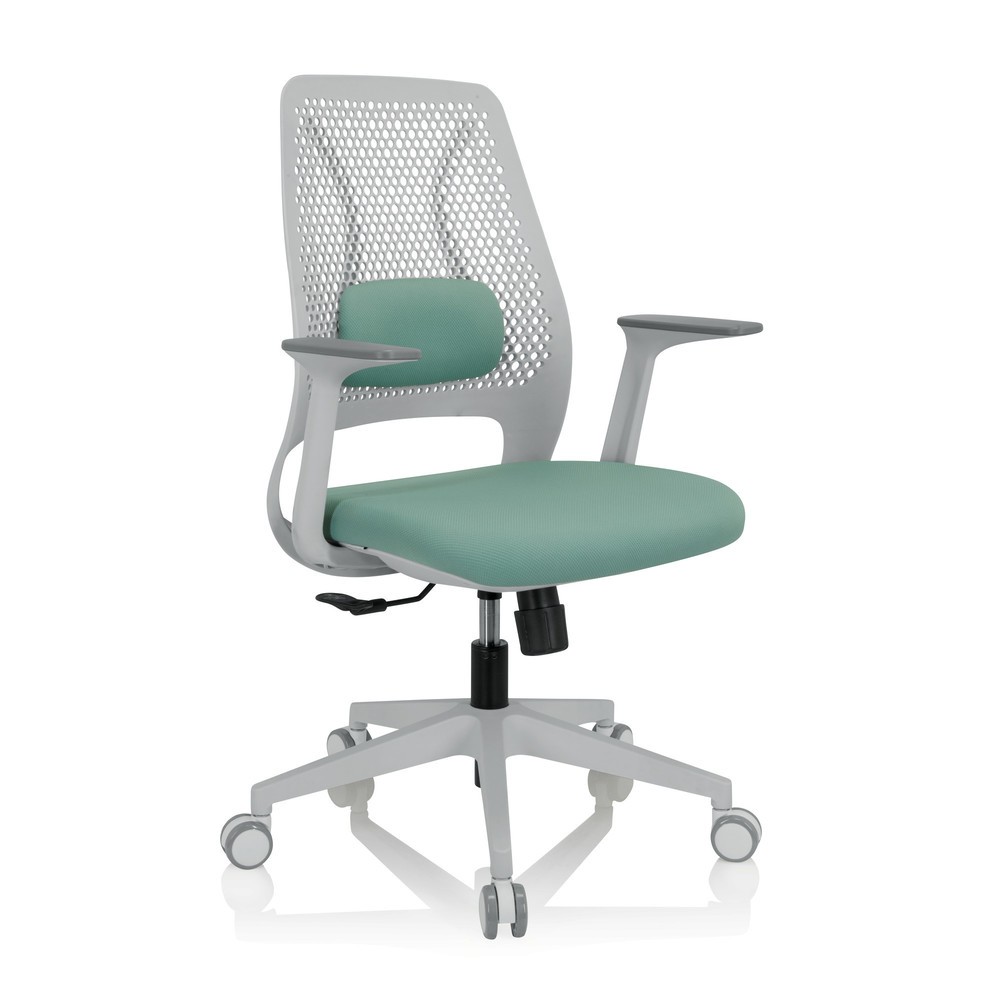 Productafbeelding nr. 7: Bureaustoel / draaistoel hjh OFFICE PARFERIO W stof, muntgroen