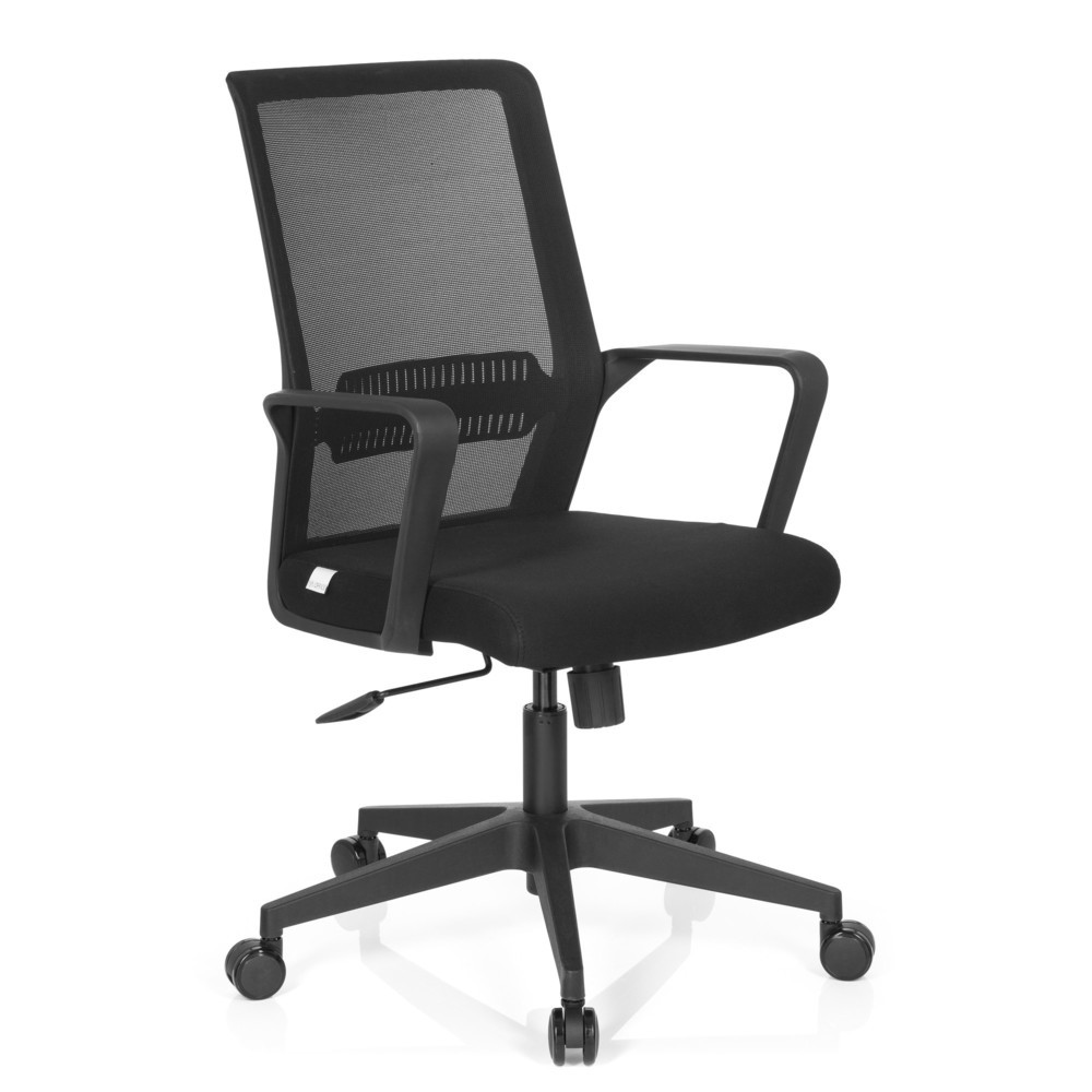 Productafbeelding nr. 7: Bureaustoel / draaistoel hjh OFFICE PRESTON netstof, zwart