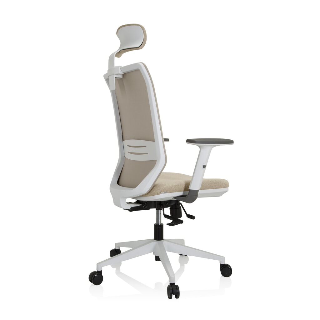 Bureaustoel / draaistoel hjh OFFICE PROFONDO PRO W netstof / stof, beige Productafbeelding nr. 10: Bureaustoel / draaistoel hjh OFFICE PROFONDO PRO W netstof / stof, beige