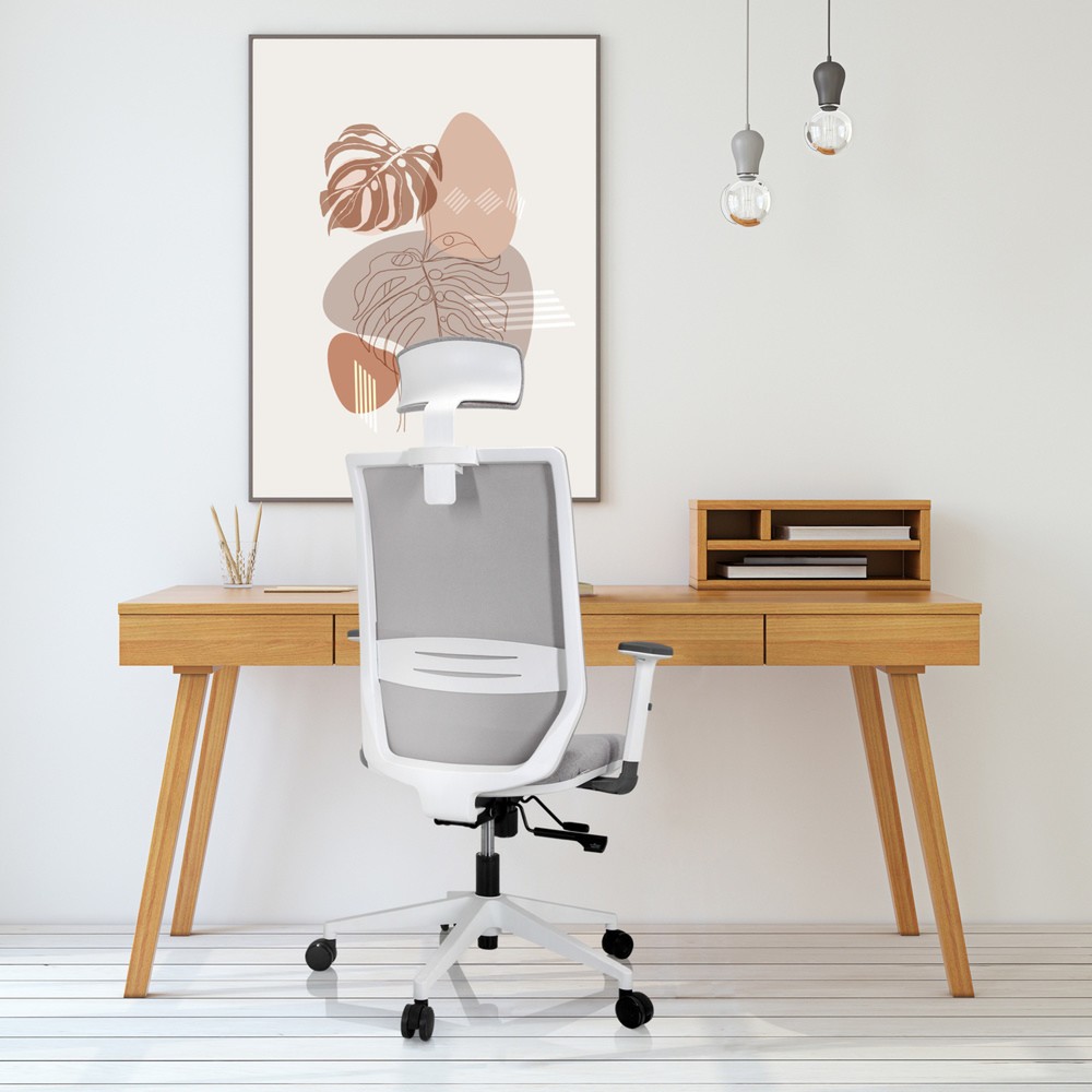Productafbeelding nr. 6: Bureaustoel / draaistoel hjh OFFICE PROFONDO PRO W netstof / stof, grijs