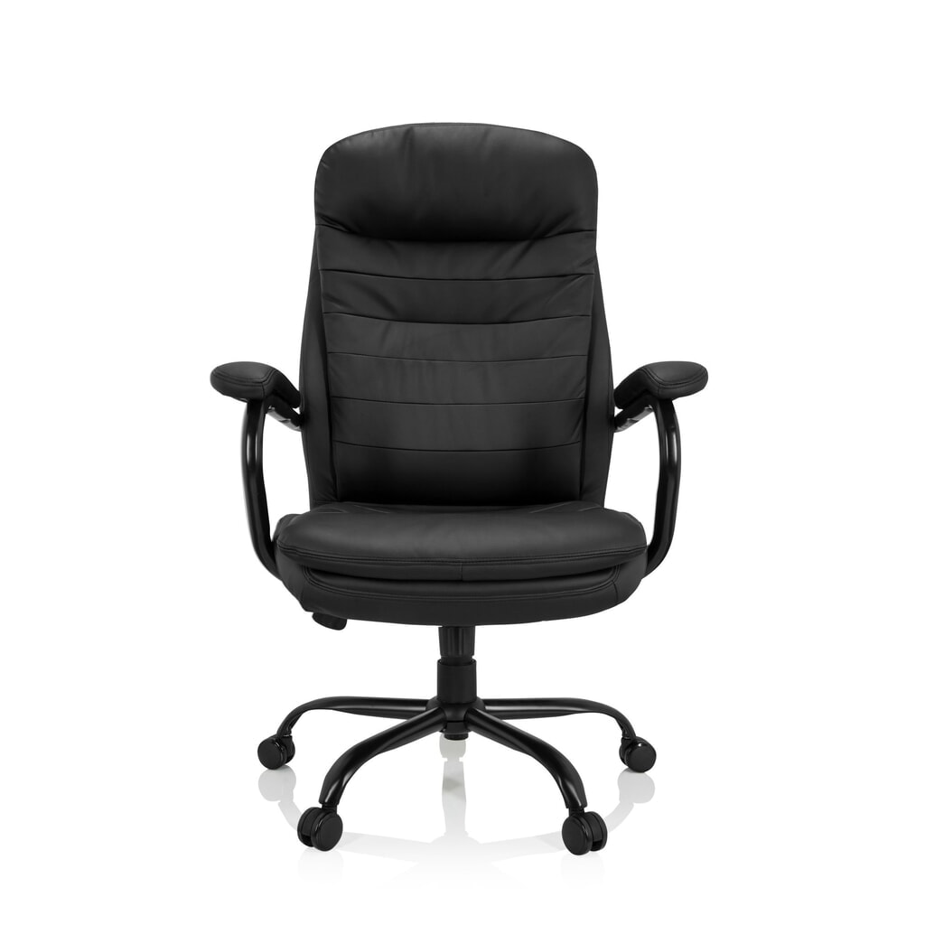Bureaustoel / directiestoel hjh OFFICE RELAX XXL B PU, zwart Product afbeelding: Bureaustoel / directiestoel hjh OFFICE RELAX XXL B PU, zwart