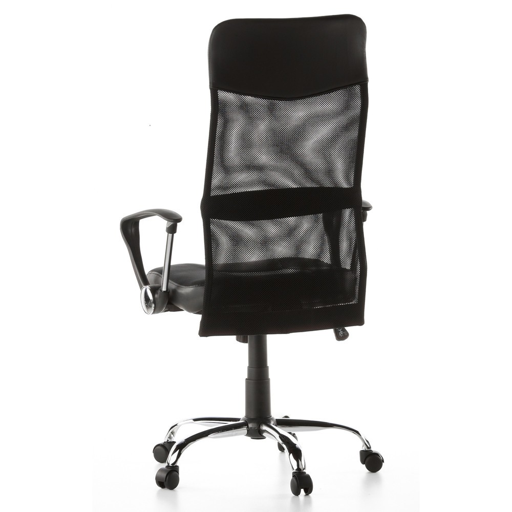 Productafbeelding nr. 10: Bureaustoel / directiestoel hjh OFFICE STRYKA netstof / kunstleer, zwart