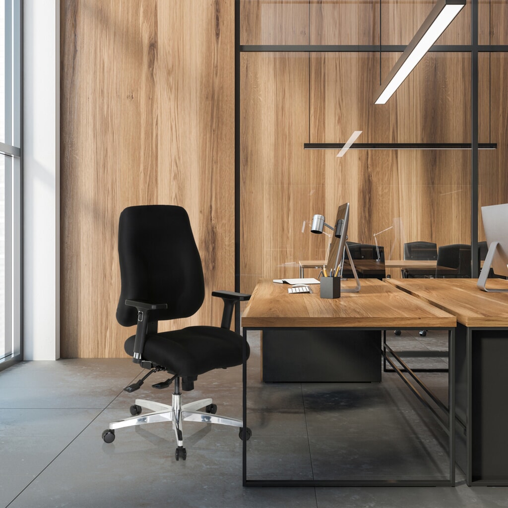 Productafbeelding nr. 7: Bureaustoel / directiestoel hjh OFFICE ZENIT COMFORT, zwart