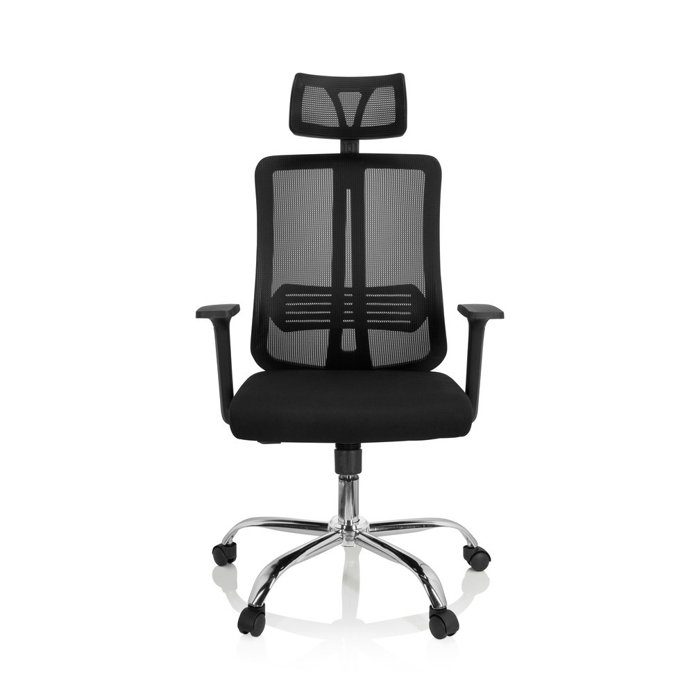 Productafbeelding nr. 1: Bureaustoel / draaistoel hjh OFFICE ZH 200 netstof, zwart