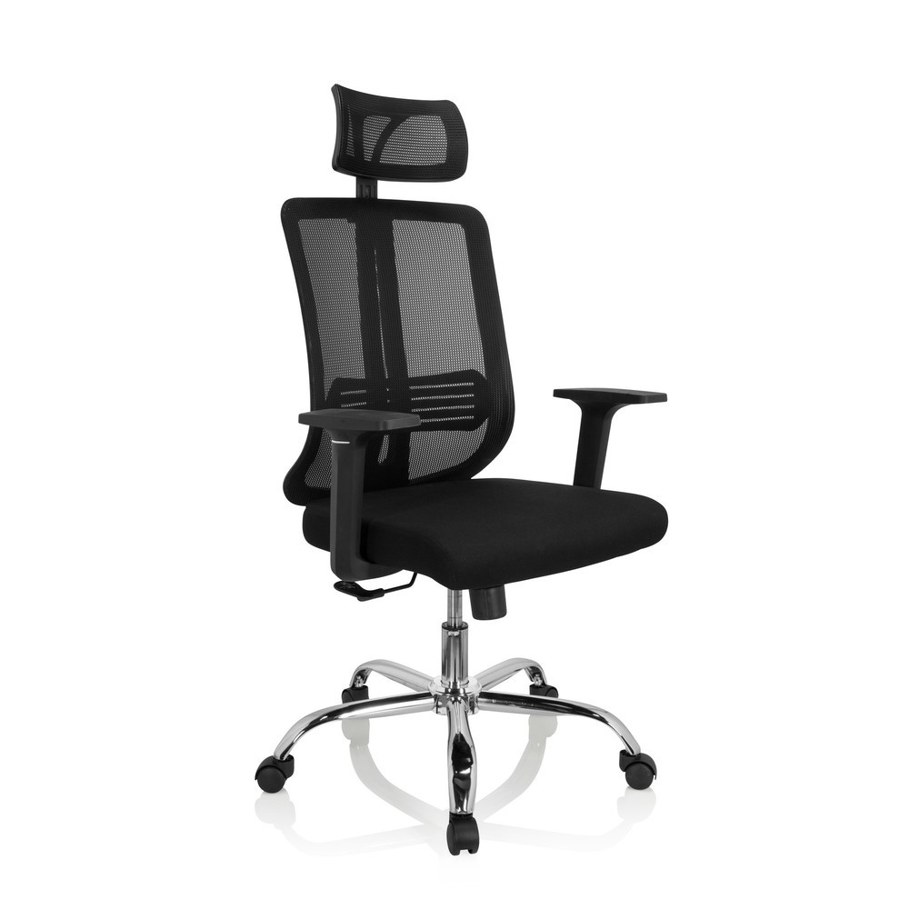 Productafbeelding nr. 6: Bureaustoel / draaistoel hjh OFFICE ZH 200 netstof, zwart