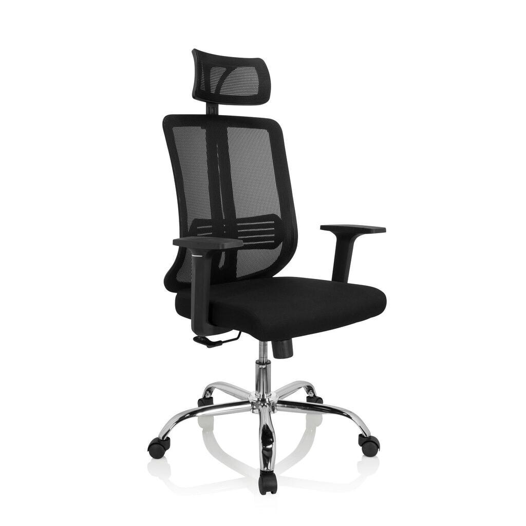 Productafbeelding nr. 6: Bureaustoel / draaistoel hjh OFFICE ZH 200 netstof, zwart