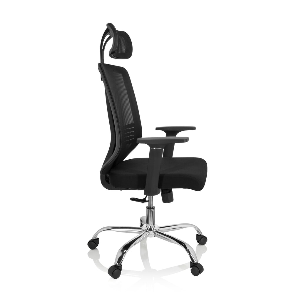 Bureaustoel / draaistoel hjh OFFICE ZH 200 netstof, zwart Productafbeelding nr. 7: Bureaustoel / draaistoel hjh OFFICE ZH 200 netstof, zwart