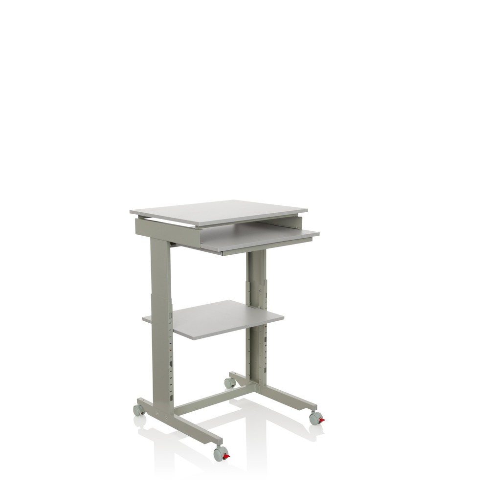 Productafbeelding nr. 6: Computertafel / bureau hjh OFFICE WORKSTATION, grijs
