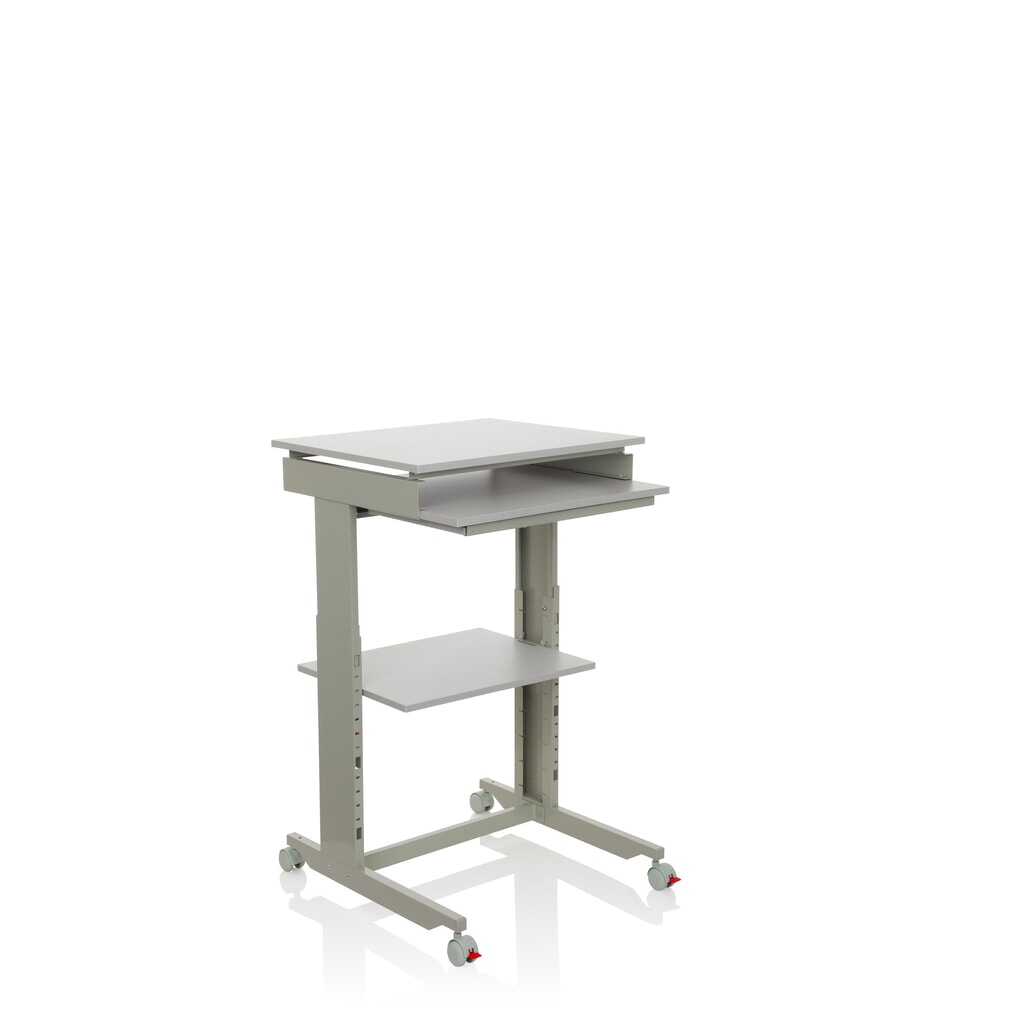 Productafbeelding nr. 6: Computertafel / bureau hjh OFFICE WORKSTATION, grijs