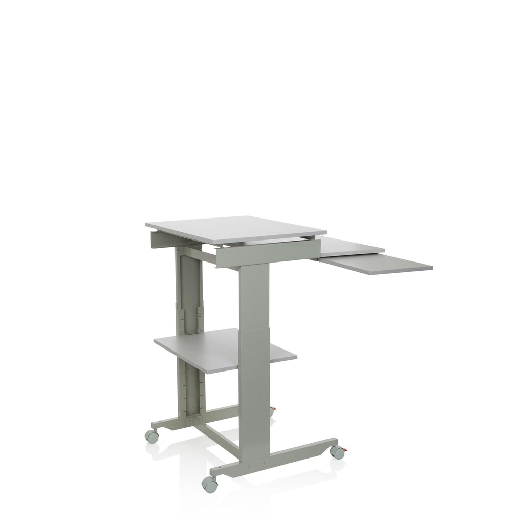 Productafbeelding nr. 8: Computertafel / bureau hjh OFFICE WORKSTATION, grijs