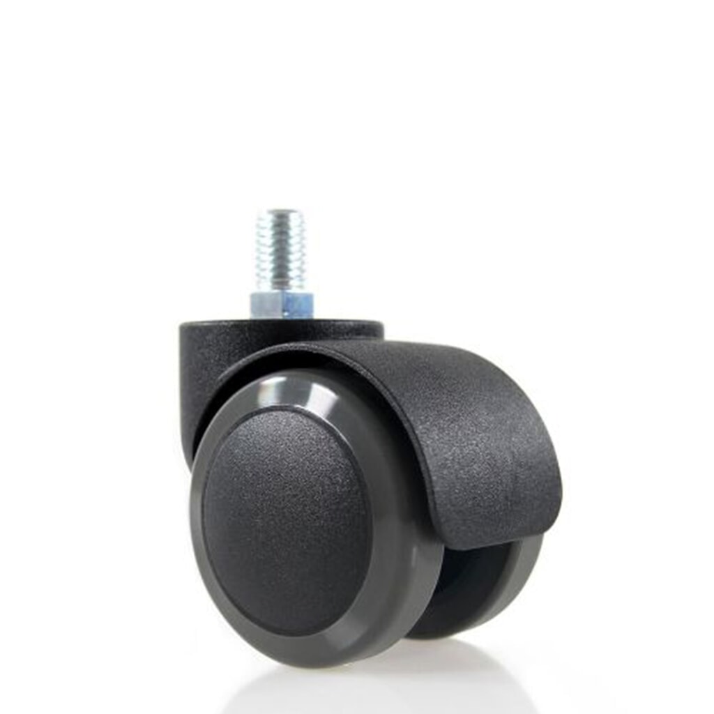 Wielen voor harde vloeren 5x hjh OFFICE 50 mm / schroefdraad M10 bureaustoelwielen voor harde vloeren, (set van 5) Productafbeelding nr. 1: Wielen voor harde vloeren 5x hjh OFFICE 50 mm / schroefdraad M10 bureaustoelwielen voor harde vloeren, (set van 5)
